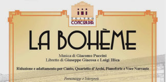 Opera lirica a Natale, “La Bohème” di Giacomo Puccini il 22 dicembre al Concordia