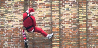 Babbo Natale scenderà il 15 dicembre dal campanile della chiesa di Sant’Antonio da Padova