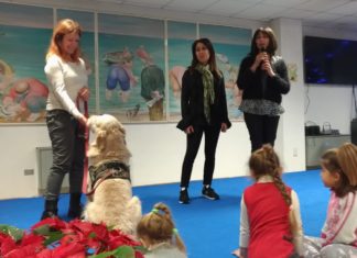 Favole a merenda dai nonni, un pomeriggio all’insegna della “Pet therapy” al Centro Primavera