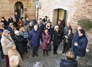 “Le Cento Città” in visita a Monteprandone, partecipanti affascinati dai luoghi di San Giacomo