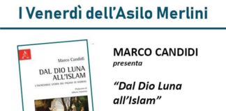 I Venerdì dell’Asilo Merlini, Marco Candidi presenta il libro “Dal Dio Luna all’Islam”