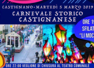 Entra nel vivo il Carnevale Storico Castignanese tra divertimento e folclore