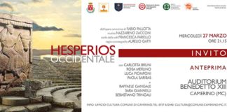 Unicam, anteprima dello spettacolo “Hespérios Occidentale” all’Auditorium Benedetto XIII