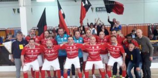 Calcio a 5 over 40, la Sordapicena di San Benedetto festeggia lo scudetto del campionato nazionale Fssi