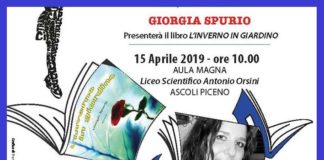 “Scrittori a Scuola”, Giorgia Spurio incontra gli alunni dell’Istituto Orsini-Licini di Ascoli Piceno