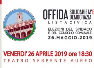 Elezioni Offida, Luigi Massa presenta la sua squadra al Serpente Aureo