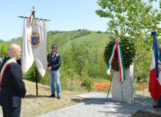 Offida, commemorazione del 25 aprile. Lucciarini: «Una giornata che appartiene a tutta la popolazione»