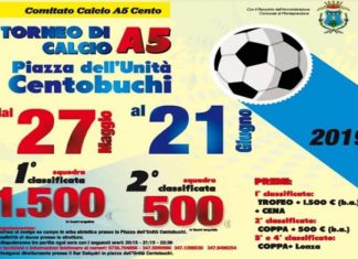Centobuchi, al via il 27 maggio il torneo di calcio a 5 in Piazza dell’Unità