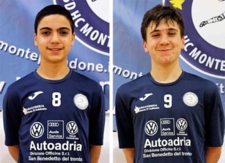 Pallamano, due giocatori dell’Handball Club Monteprandone convocati per il Trofeo delle Aree