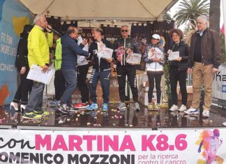 Sport e solidarietà, “Corri con Marina” vince sulla pioggia. Trecento atleti per la maratona