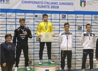 Master Karate Offida, Enrico Bruno sale sul podio del Campionato Italiano Juniores