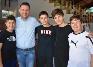 Monteprandone, il sindaco Sergio Loggi in visita all’Istituto Comprensivo