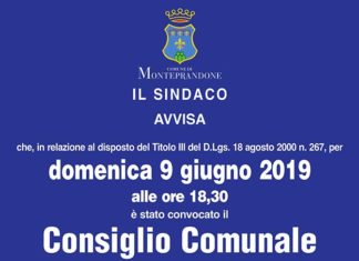 Monteprandone, convocato il primo Consiglio comunale dopo le elezioni