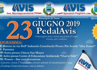 PedalAvis, ciclopasseggiata nel Piceno all’insegna di natura, sport e solidarietà