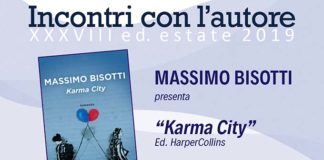 Incontri con l’autore, Massimo Bisotti presenta “Karma City” alla Palazzina Azzurra