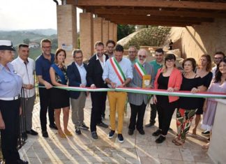 Monteprandone, inaugurato l’antico lavatoio comunale in via Borgo da Sole