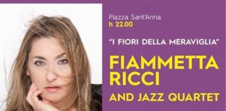A Teramo “I fiori della meraviglia” con Fiammetta Ricci and Jazz Quartet