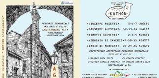 “Agorà tra arte e gusto” a Grottammare, percorsi artistici e sensoriali a cura dell’Associazione Kothon