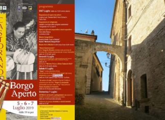 Torna “Castorano Borgo Aperto”: mostre, poesie, musica e cibo dal 5 al 7 luglio