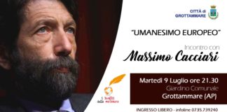 “Umanesimo europeo”, incontro con il filosofo Massimo Cacciari a Grottammare