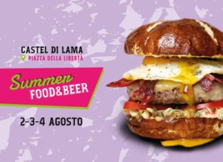 “Summer Food” a Castel di Lama: tre giorni all’insegna del buon cibo, musica e divertimento