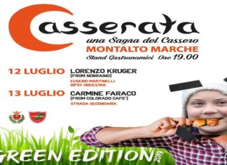 “Casserata” di Montalto delle Marche: musica e spettacolo, enogastronomia a km0 e rispetto dell’ambiente