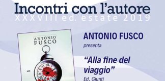 Incontri con l’autore, “Alla fine del viaggio” di Antonio Fusco alla Palazzina Azzurra