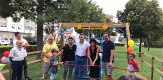 “Festa d’estate” al Parco Annunziata, inaugurata la prima altalena per disabili