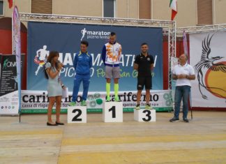 Maratona del Piceno-Fermano, tagliano il traguardo l’ucraino Matviychuk e Mancini