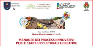 Imprese creative per il territorio, se ne parla il 18 e 19 ottobre a Camerino e Amandola