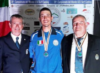 Pesca sportiva, Concetti conquista l’oro ai mondiali Under 21 di Surf Casting