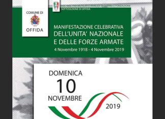 Offida celebra la Festa dell’Unità Nazionale e la Giornata delle Forze Armate