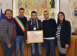 Monteprandone premia il suo campione Francesco Nespeca