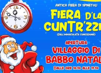 A Spinetoli torna la Fiera D’La Cuntr’zziò con il Villaggio di Babbo Natale