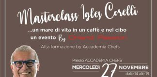 Accademia Chefs, “Masterclass con Igles Corelli” al Palariviera