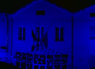 Cossignano aderisce all’iniziativa Unicef, si tinge di blu l’edificio scolastico