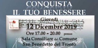 “Conquista il Tuo BenEssere”, convegno il 12 dicembre a San Benedetto