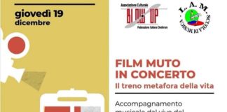 “Il treno metafora della vita”, film muto in concerto con il Giacinto Cistola Trio