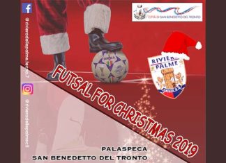 “Futsal for Christmas”, grande evento di calcio a cinque al Palazzetto dello Sport di San Benedetto