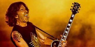 Stef Burns il chitarrista di Vasco Rossi in concerto questa sera a Castel di Lama