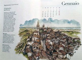 L’agenda 2020 di Bell’Italia celebra Ripatransone