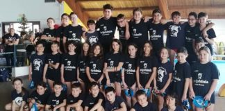 Nuoto, Delphinia Team Piceno: 173 qualifiche per i Campionati Regionali Esordienti