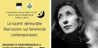 “Le lucenti demiurghe” a Treia per la Giornata internazionale della donna