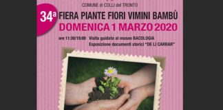 Colli del Tronto: confermata per domenica la Fiera dedicata a piante, fiori, vimini e bambù