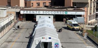 Coronavirus, mini ospedali da campo ad Ancona e Jesi