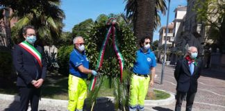 Festa della Liberazione a San Benedetto, una cerimonia breve in Viale Moretti