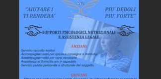 Coronavirus, l’associazione Angeli della Notte in prima linea con due progetti per giovani e anziani