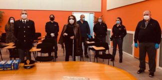 Prefettura e Polizia di Stato, consegnate 200 mascherine all’Unione Ciechi e Ipovedenti di Ascoli