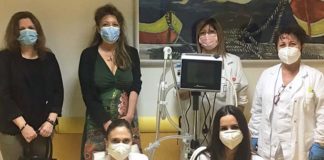 Consegnato al Madonna del Soccorso il ventilatore polmonare, dono della Omnibus Omnes