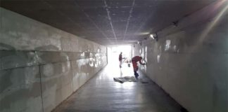 San Benedetto, graffiti creativi sui muri del “pontino lungo”. Writers all’opera per riqualificare il sottopasso